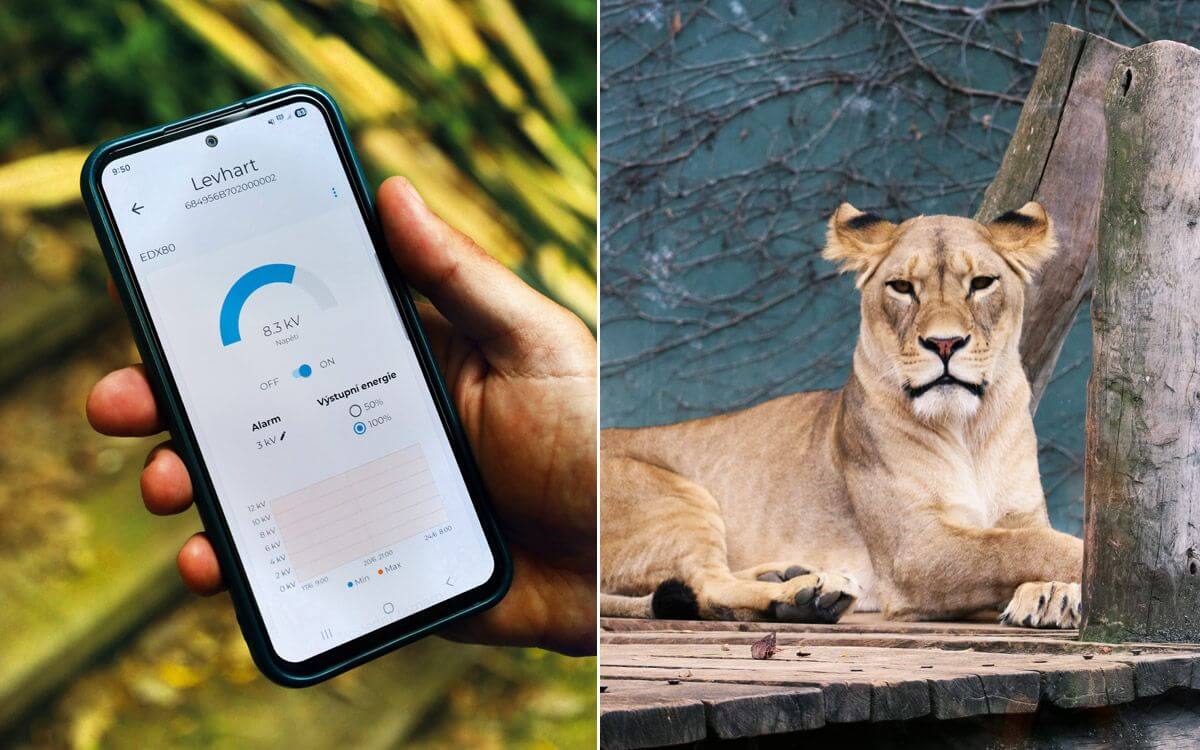 Instalacja Smart Farm fencee Cloud w zoo w Ołomuńcu