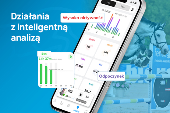 Inteligentny lokalizator dla koni fencee EquiGPS Track