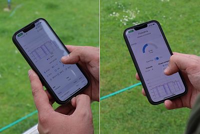Smart Farm fencee Cloud u podnóża Beskidów na farmie u rodziny Vels