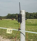 Urządzenie monitorujące dla zdalnie sterowane elektryczne pastuchy RF Monitor MX10