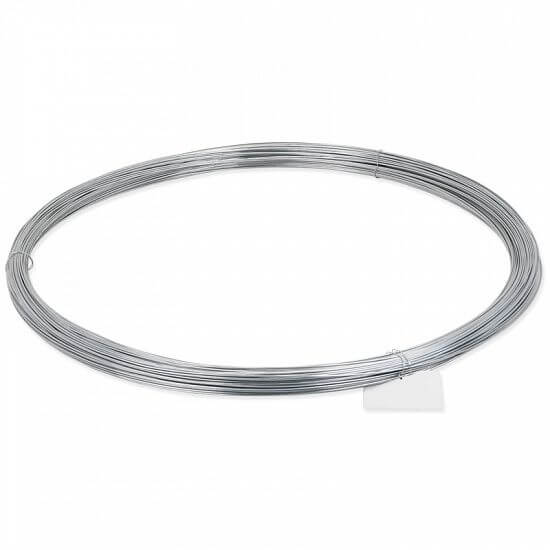Drut do elektrycznego pastucha stalowy, średnica 2 mm, ocynkowany, 200 m
