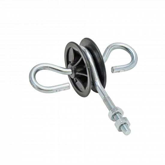 Izolator do pastucha elektrycznego do bramy wjazdowej, obrotowy z gwintem metrycznym M6