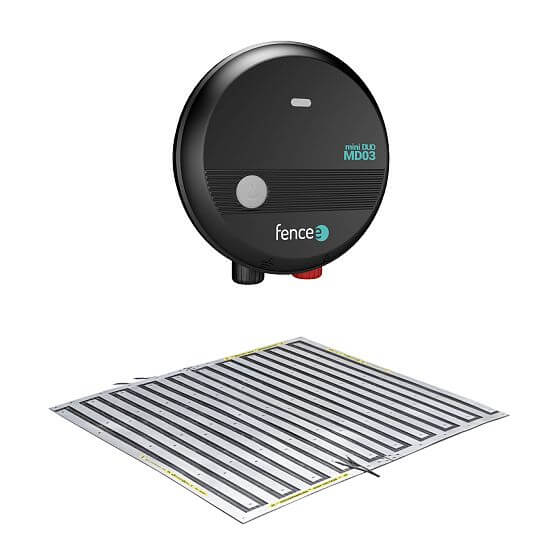 Zestaw mata elektryczna do samochodu przeciwko kunom z elektryzatorem 0,3 J