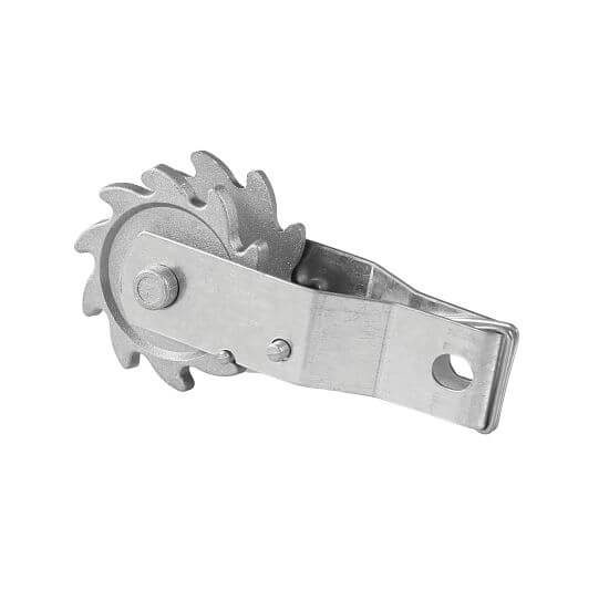 Napinacz zapadkowy do drutów ogrodzeniowych, drutów i lin stalowych