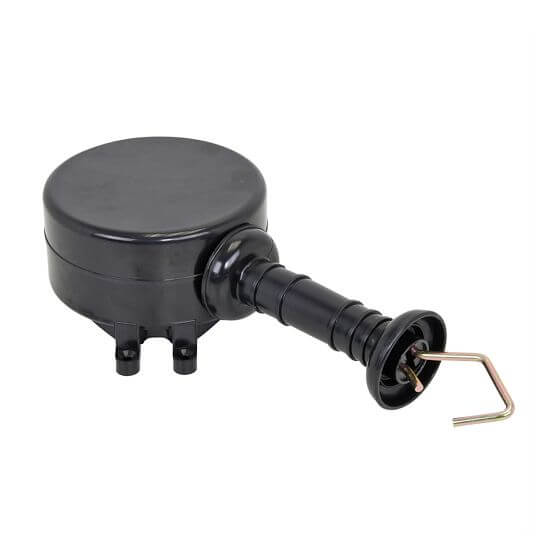 Samozwijająca się brama z elektrycznym przewodem ogrodzeniowym, długość 5,8 m