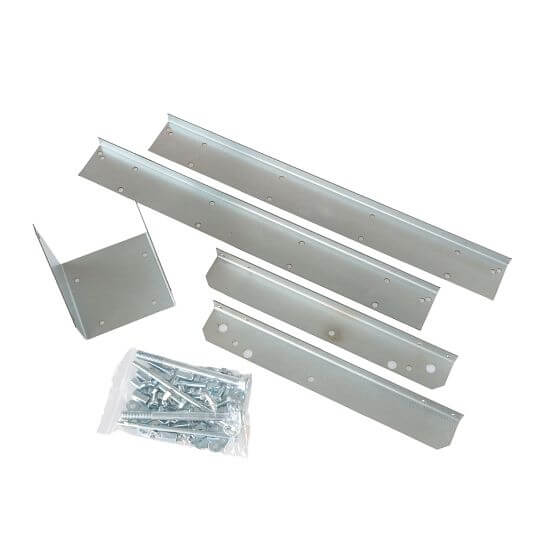 Uchwyt do montażu panelu słonecznego o mocy 40 W do przenośnej skrzynki