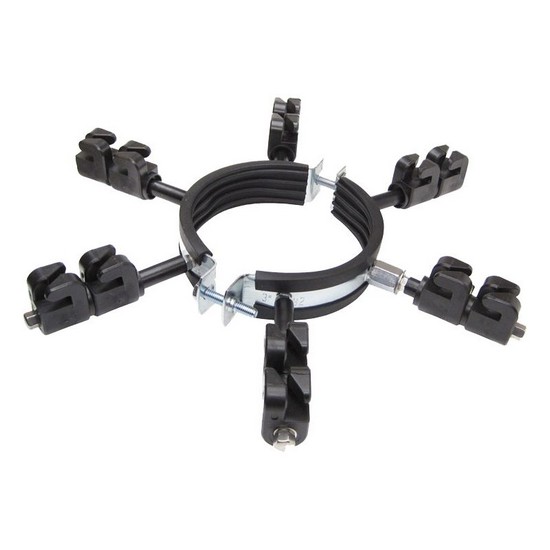 Izolator do elektrycznego ogrodzenia rynnowego przeciw kunom, ø 102 - 106 mm