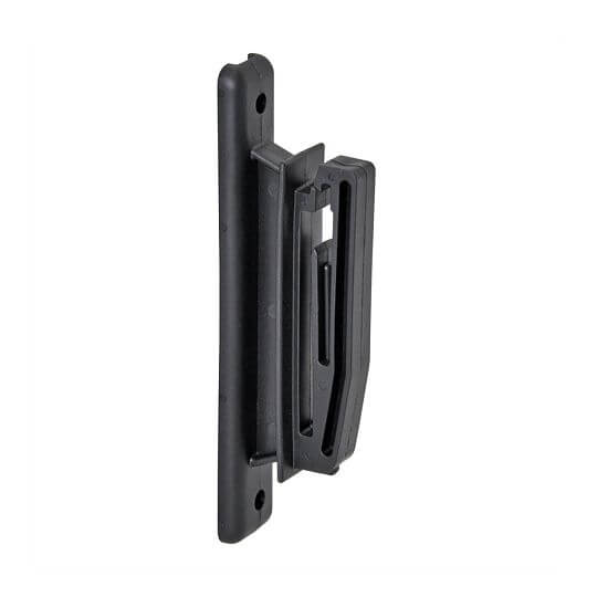 Izolator płaski do ogrodzeń elektrycznych, na taśmę do 60 mm, na gwóźdź, wkręt - 10 szt.