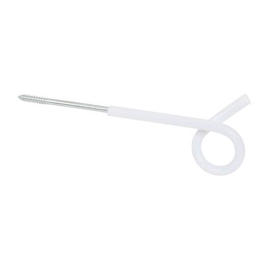 Izolator ze śrubą do montażu na ogrodzeniach, długość 25 cm, oczko ø 7 mm - 5 szt.