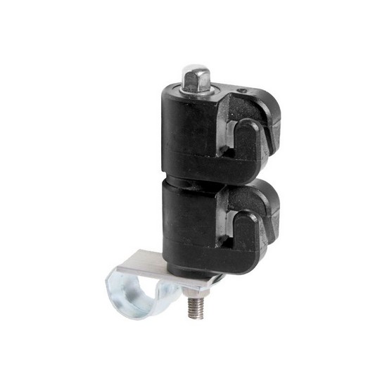 Izolator do elektrycznej osłony rynny przed szkodnikami, 2 oczka