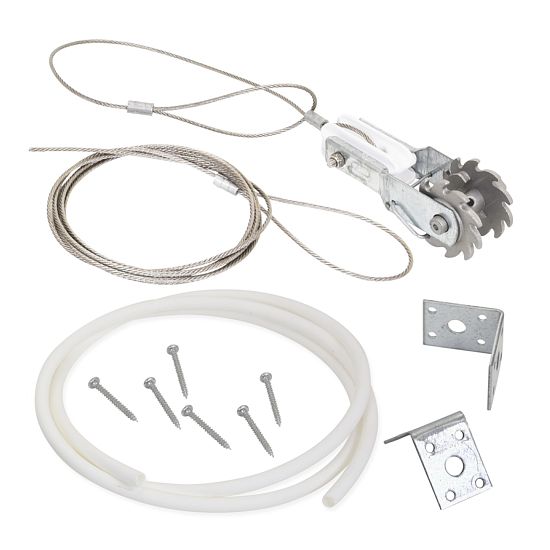 Zestaw wzmocnień narożnych dla początku/końca słupków ogrodzeniowych