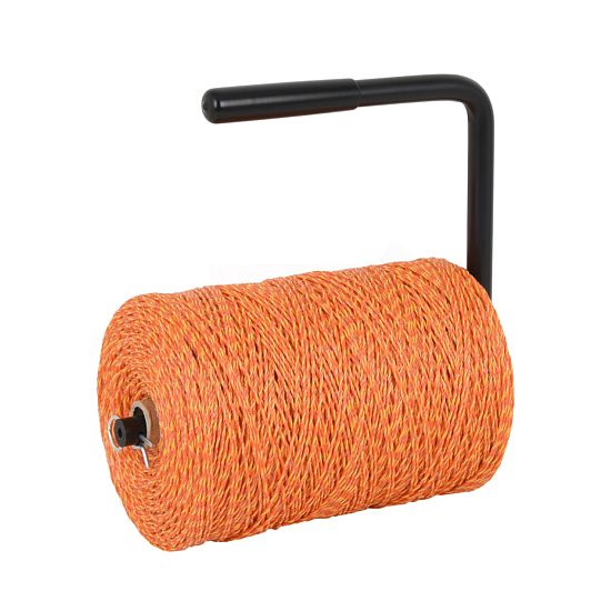 Ręczny zwijacz/rozwijacz do drutów ogrodzeniowych, lin, kabli i taśm