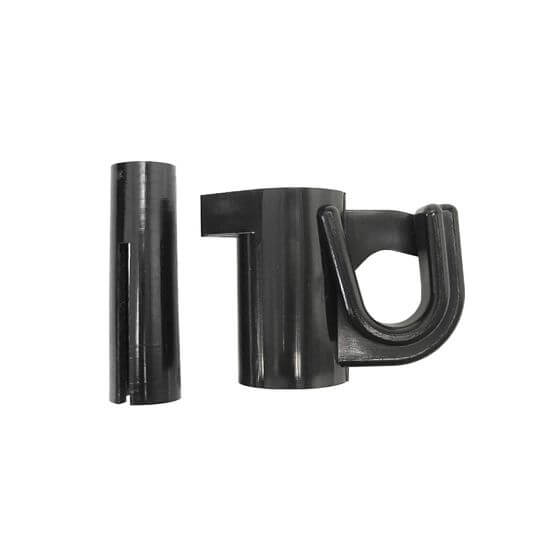 Izolator do słupków z włókna szklanego, zacisk wewnętrzny, do linek i taśm - 25 szt.