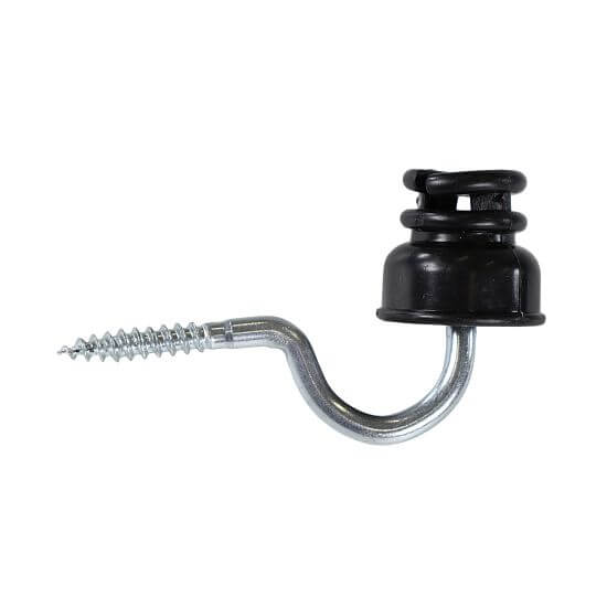 Izolator szczelinowy ze śrubą do ogrodzenia elektrycznego - 25 szt.