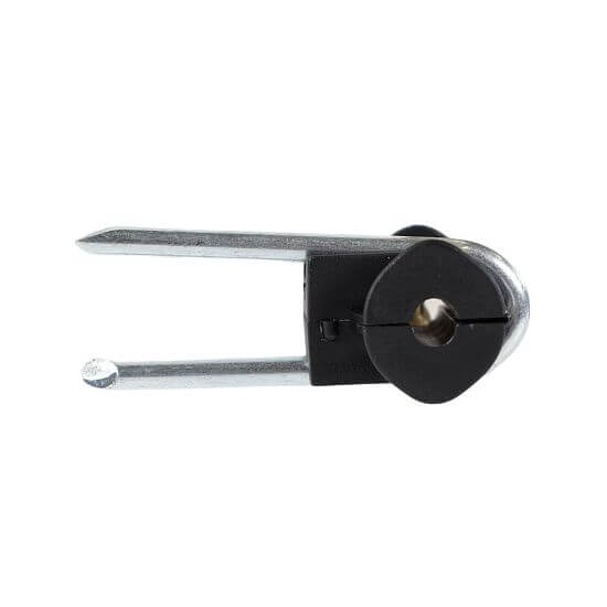 Izolator ze zszywką do ogrodzenia elektrycznego - 25 szt.