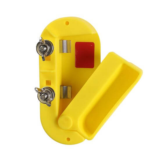 Przełącznik ON/OFF do ogrodzenia elektrycznego, ze stykami ze stali nierdzewnej