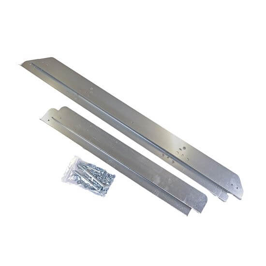 Uchwyt do montażu panelu słonecznego o mocy 200 W do skrzynki bezpieczeństwa lub do wspornika śruby uziemiającej