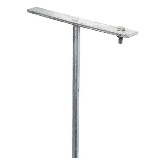 Słupek uziemiający do ogrodzenia elektrycznego, okrągły - 75 cm