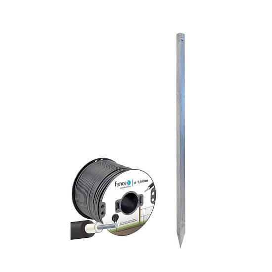 Kompletny zestaw uziemiający do ogrodzeń elektrycznych do 1,8 J