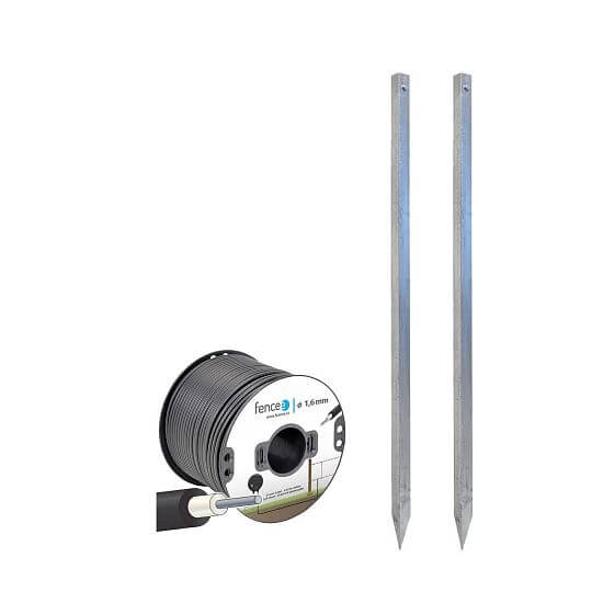 Kompletny zestaw uziemiający do ogrodzeń elektrycznych do 3,1 J