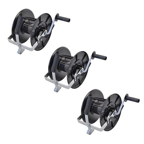 Zestaw kołowrotka z przekładnią 3 : 1 do ogrodzenia elektrycznego - 3 szt.
