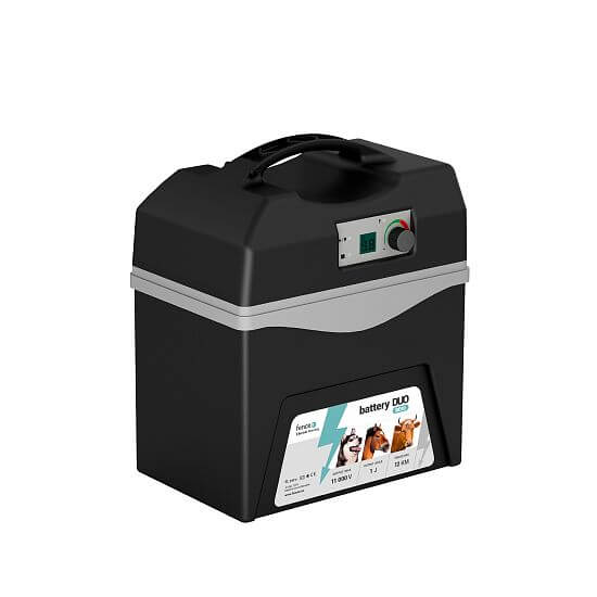 Przenośny elektryzator akumulatorowy dla elektryczny pastuch fencee battery DUO BD10