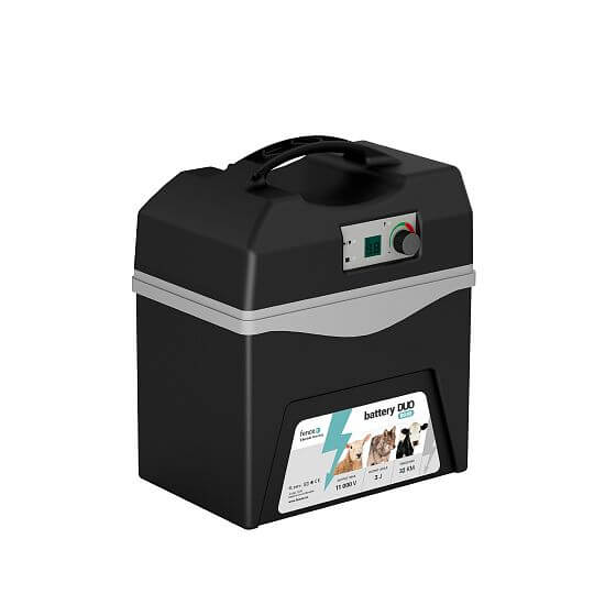 Przenośny elektryzator akumulatorowy do ogrodzeń elektrycznych DUO BD30