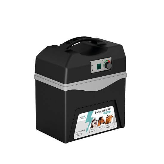 Akumulatorowy przenośny elektryzator RF do ogrodzeń elektrycznych DUO RF BDX20