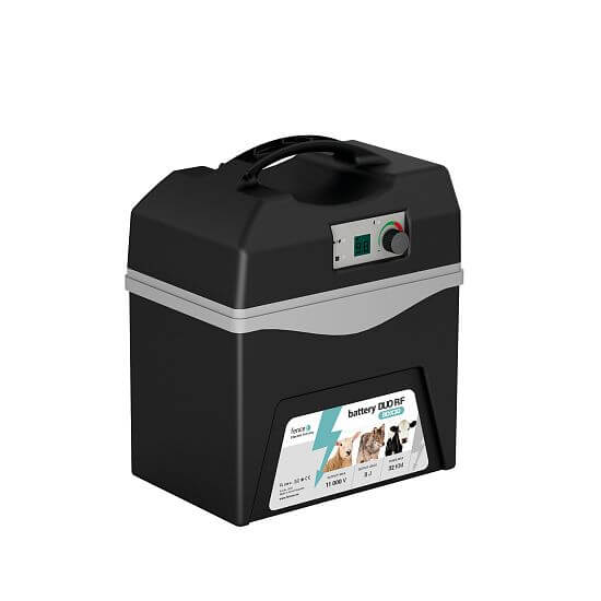 Akumulatorowy przenośny elektryzator RF do ogrodzeń elektrycznych DUO RF BDX30