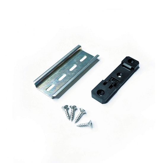 Szyna DIN do montażu elektryzatora do pastucha elektrycznego, 80 mm