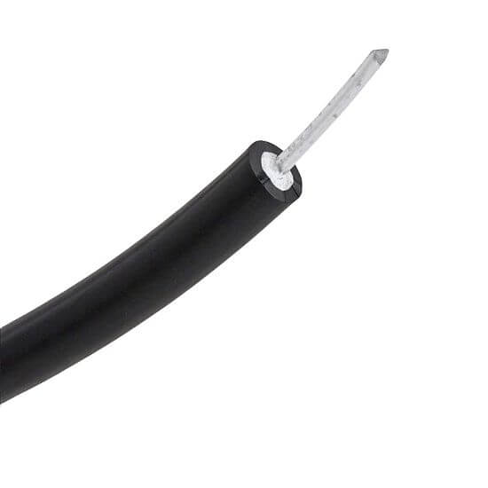 Stalowy kabel wysokiego napięcia o średnicy 1,6 mm do ogrodzeń elektrycznych - 1 m