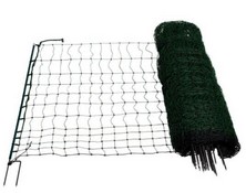 Elektryczna siatka ogrodzeniowa dla drobiu, wysokość 120 cm, długość 50 m