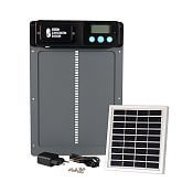 Automatyczne drzwi do kurnika, zasilacz 230 V + panel słoneczny