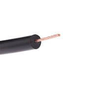Kabel wysokiego napięcia z żyłą miedzianą o średnicy 1 mm do ogrodzeń elektrycznych - 100 m