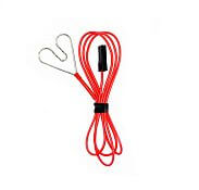 Czerwony kabel do podłączenia do monitora MX10, do ogrodzenia elektrycznego - 300 cm